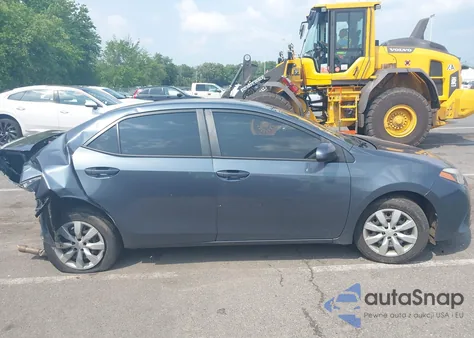 2015 Toyota Corolla Le из США, поврежденный, VIN 2T1BURHE3FC448104